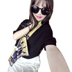 MSEK WSJ161652 lady retro small scarf wild concave shape multi-purpose scarf scarf scarf warm home
