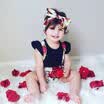 Adorable Summer Baby Kids Girl Floral Shorts Pants Headband Outfits Set Clothes