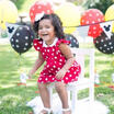 UK Stock Kids Baby Girls Polka Dot Summer Dresses Toddler Sundress Outfit Dress