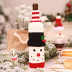 Christmas Wine Bottle Cover Knitted Bag Xmas Party Dinner Table Decoration New