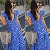 Women Boho Vintage Casual Long Maxi Evening Party Cocktail Beach Dress Sundress