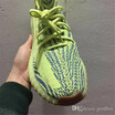 SESAME 350 V2 BUTTER 350 Semi Frozen Yellow Grey Blue Tint Zebra Red night Gray Beluga 20 Wholesale Running Shoes With Box