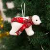 Shengnishangpin Christmas Tree Package Accessories Christmas Decoration Scene Arrangement Decoration Small Squirrel Cute Bear Two