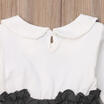 UK Cute Toddler Baby Girls Dress Long Sleeve Party Casual Dresses Kids Clothes