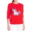 Fashion Women Unicorn Lovely Shirts Hoodies Rainbow Hoodies Tops Jumper Pullover