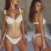 Womens Lingerie Bra Set Bralette Babydoll G-string Underwear Sleepwear Nightwear