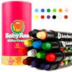 JoanMiro children washable crayon babe mouse silk slip rotating crayon 12 color JM08091