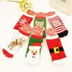 4 Pair Ladies Girls Kids Christmas Socks Cotton Blend Xmas Fashion Funny Socks