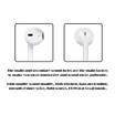 Smartphone Wired Control Earphone Original In-ear Stereo Bass Sound Earbud Earphone for iPhone 56 with Remote&Mic