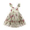 Flower Girl Dress Baby Lace Tulle Pageant Party Dress Outfits Sundress Clothes