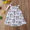 Kleinkind Baby Kinder Mädchen Florale Sommer Kleider Casual Kleidung 0-4t