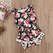 Newborn Baby Girls Romper Jumpsuit Bodysuit Infant Floral Clothes Outfits Sets
