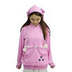 Japanese Style Pullover Kangaroo Pouch Small Cat Dog Hoodie Sweater Unsex S-3XL