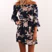 UK Fashion Womens Summer Boho Casual Midi Evening Party Cocktail Beach Dress