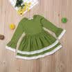 Kids Toddler Baby Girl Dress Cotton Long Sleeve Princess Casual Party Tutu Dress