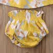 Toddler Kids Baby Girls Floral Dress TopsShortsHeadband Summer Clothes Outfits