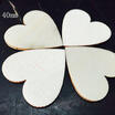 Unfinished Wooden Love Heart Shape for Weddings Plaques Art Craft Embellishment