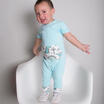 Newborn Baby Boys Girls Dinosaur Pocket Romper Leggings Jumpsuit Outfits Clothes