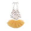 Newborn Baby Girls Romper Dress Skirt Tulle Tutu Dresses Outfits Clothes 0-24M