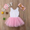 Flower Girl Princess Dress Kid Baby Party Wedding Pageant Formal Dresses Outfits