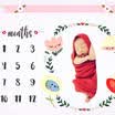 Baby Photo Blanket Photography Prop Background Monthly Growth Shooting Cloth AU