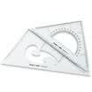 Wide GuangBo 2 to install 35CM right angle triangular ruler isosceles triangle board content protector stationery CB5635