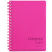 Together COMIX CPA6801 Compera double helix PP noodles Notepad A6 80 pages through red