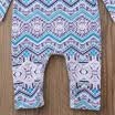Kids Baby Boy Girl Infant Romper Jumpsuit Bodysuit Hooded Clothes Sweater Outfit