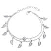 Women Silver Gold Plated Ankle Bracelet Anklet Foot Chain Beach Beads Jewelry