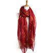 OCK WomensLadies Fox Print Animal Long Shawls Scarves Wraps Scarf Pashmina