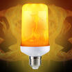 4 Modes LED Flame Effect Simulated Nature Fire Light Bulb E27 Decoration Lamp