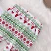 3PCS Newborn Baby Girl Tops Romper Long Pant Headband Christmas Outfit Clothes