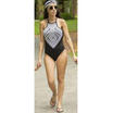 Mother&Girls One piece Bikini Push-Up Padded Swimwear Swimsuit Bathing suit
