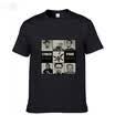 New Men O-Neck Black Top Tee T-shirt cotton movie comics ROCK size S M L XL 2XL