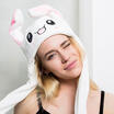 Cute Rabbit Hat Shake Move Bunny Ears Animal Cosplay Costume Toy Birthday Gifs