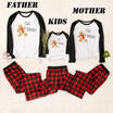 US Family Matching Adult Women Kids Baby Sleepwear Nightwear Pajamas Christmas