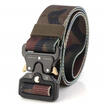 Retro Fashion Men Outdoor Sports Military Tactical Nylon Waistband Canvas Belt
