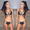 Women Push-up Padded Bandage Bikini Set Swimsuit Triangle Swimwear Bathing Suit