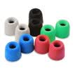 5 pares de puntas de audífono 49 mm de memoria puntas de espuma almohadillas para las orejas en la oreja los auriculares auriculares 10 PCS