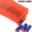 Worker Mod 12-darts Magazine Quick Reload Clip for Nerf N-strike Elite Toy Black