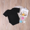 Infant Newborn Baby Girl Cotton Short Sleeve Bodysuit Romper Jumpsuit Clothes