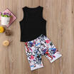 Newborn Kids Baby Boys Outfit Clothes T-shirt TopsShort Pants Trousers 2PCS Set