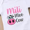 USA Seller Newborn Infant Baby Girls Boys Romper PlaysuitPants Outfit Clothes