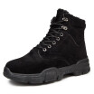 Mens Winter cotton shoes Warm snow boots Martin boots