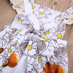 Toddler Infant Baby Girls Lace Floral Rompers Bodysuit Jumpsuit Outfits UK Stock
