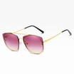 2019 New arrival Fashion Sunglasses women metal rimless personality Mirror sunglasses for travel party