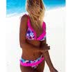 Women sexy Floral Bikini Set Push-up Padded Bandage Swimwear Swimsuit Beachwear
