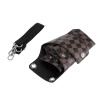 Barber Holster Pouch Holder Rivet Hair Scissor Bags Clips PU Leather Waist Shoulder Belt