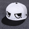 Men Women Snapback Cartoon Eyes Flat Baseball Hats Hip-hop Adjustable Cap UK