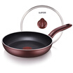 Jingdong Supermarket Supor 26cm series glass cover fire red dot frying pan non-stick pan no oil smoke pot fire fire induction cooker general PJ26K4